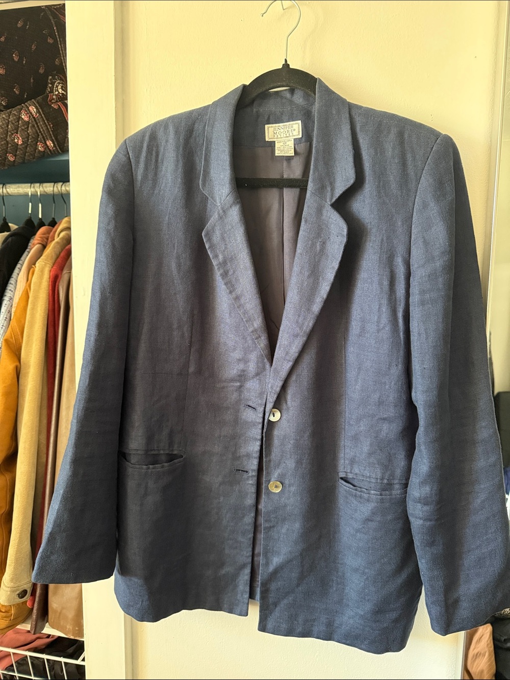 Y2K/ 90s Linen Blazer
